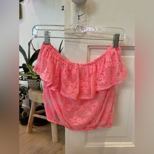 Lace Tube Top